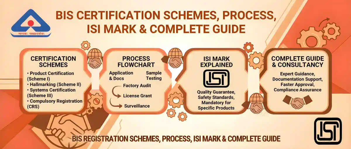 BIS certification schemes process ISI mark complete guide India