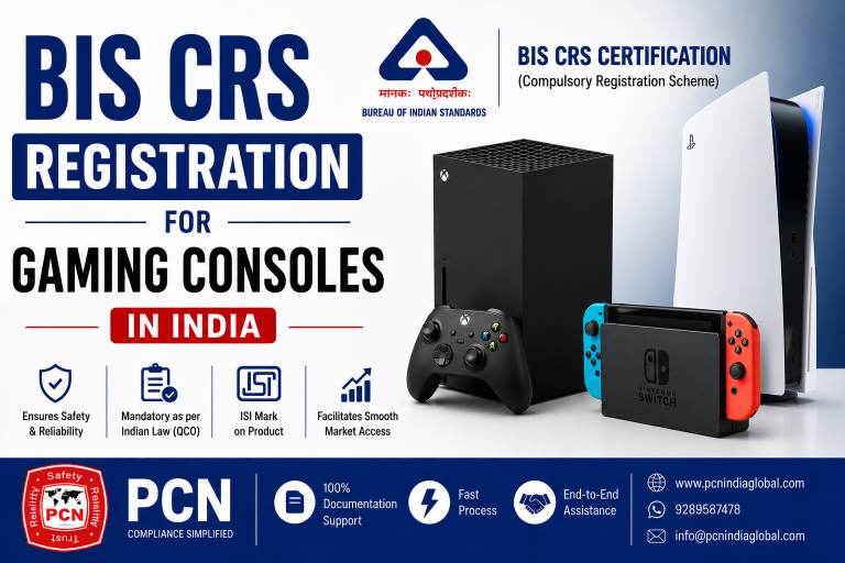 BIS CRS Registration for Gaming Consoles in India: Standards, WPC and the Complete Compliance Process
