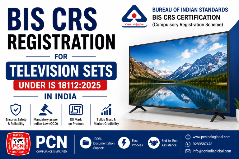 BIS CRS Registration for Television Sets under IS 18112:2025 in India: The New Performance Standard and the Complete Compliance Process