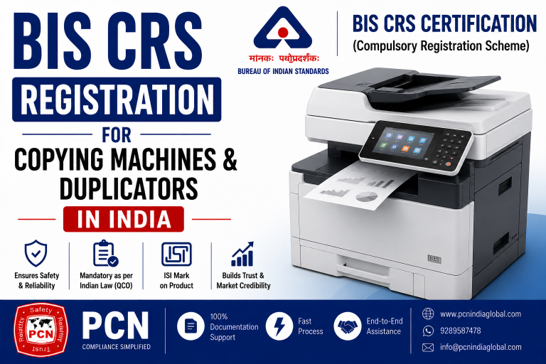BIS CRS Registration for Copying Machines & Duplicators in India: IS 13252 and the Complete Compliance Process