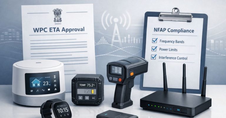 WPC ETA for 433 MHz & Sub-GHz Short Range Devices in India: IoT Sensors, Remote Controls & LPWAN Compliance (GSR 680 E, GSR 698 E & GSR 1047 E)