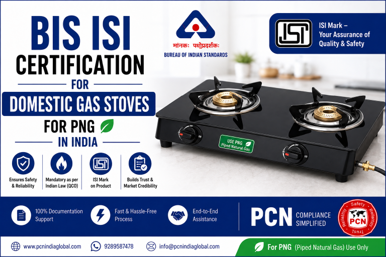BIS ISI Certification for Domestic Gas Stoves for PNG in India: IS 17153:2019 and the Complete Licensing Process