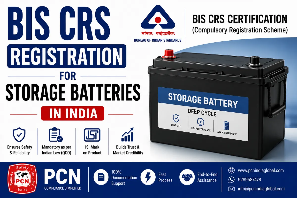 BIS CRS Registration for Storage Batteries in India: IS 16270 and the Complete Compliance Process