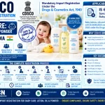 CDSCO Import Registration for Baby Care: Lotion, Oil & Powder in India: IS 6608 and the Complete Process